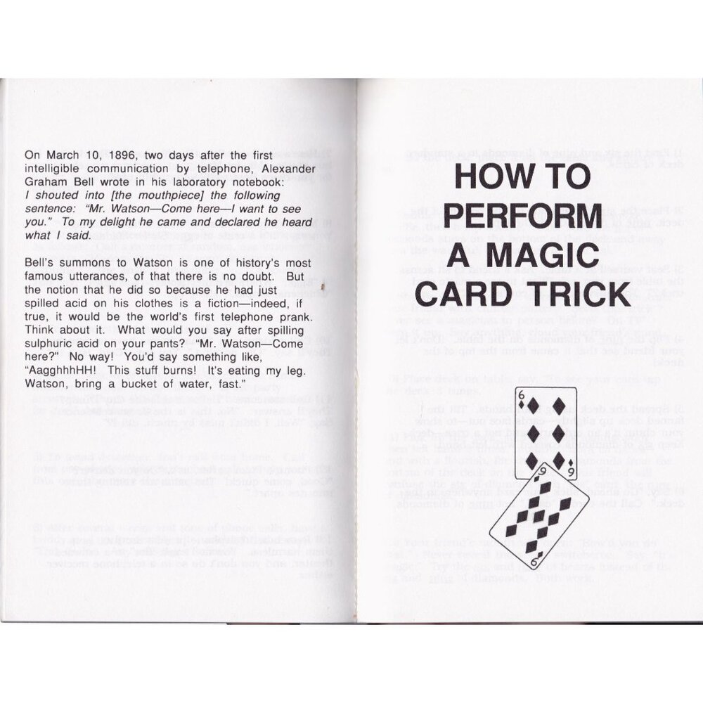 How-To Cowboy Edward Allan Faine, Magic Tricks-Fun Activities For Kids Autograph - Picture 4 of 5